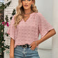 Women's Casual Solid Color Fur Ball Top