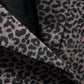 Women's Loose Blended Animal Print Coat