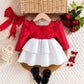 Big Bow Princess Dress Set For Children