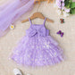 Summer Cute Bow Decoration Three-layer Butterfly Mesh
