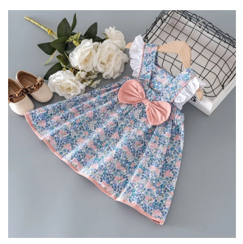 Baby Summer New Girl Short Sleeved Dress