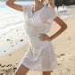 Beach Blouse Hollow-out Crocheted Knitted Dress