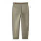Fashion Three-color Woven With Belt Casual Pants