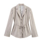 Thin Belt Suit Jacket Strap Mini Culottes