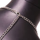 Fashion Backless Gem Stitching Vest