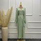 Pure Cotton Casual Plus Size Top Two-piece Pants Suit