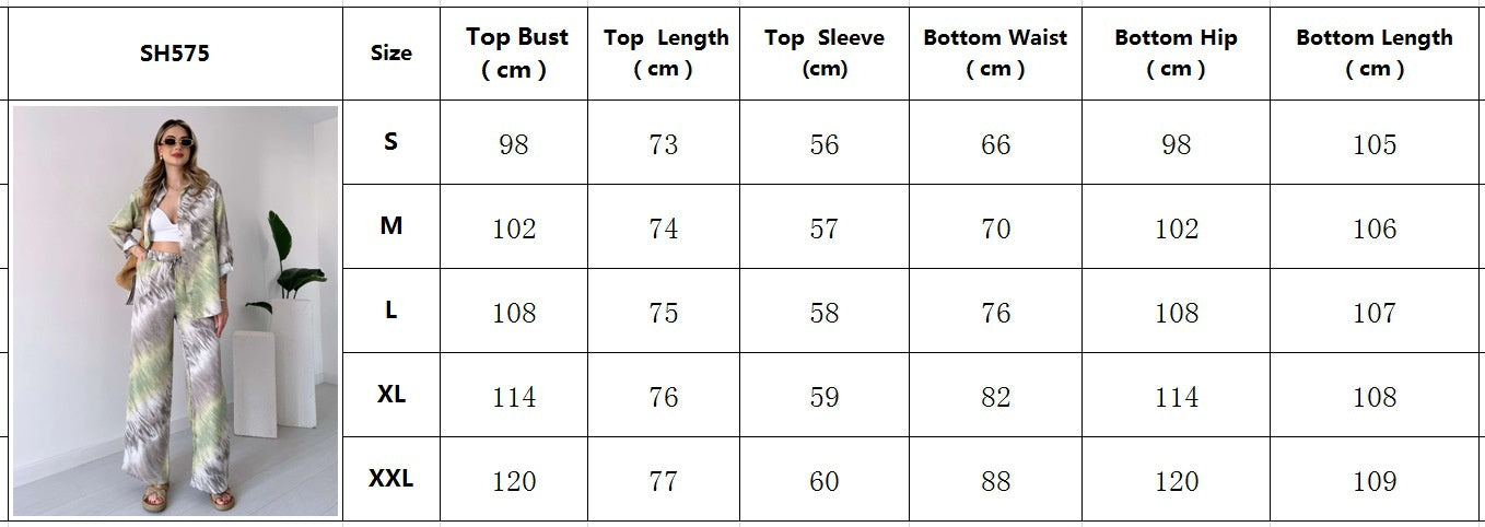 Ensemble décontracté à la mode européenne et américaine avec pantalon large