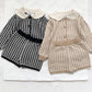 Children's Lotus Neck Shorts Cardigan Jacket