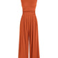 Loose High-waisted Wide-leg Form-fitting Sleeveless Jumpsuit