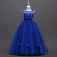 Mesh Girls Evening Gown Wedding Dress