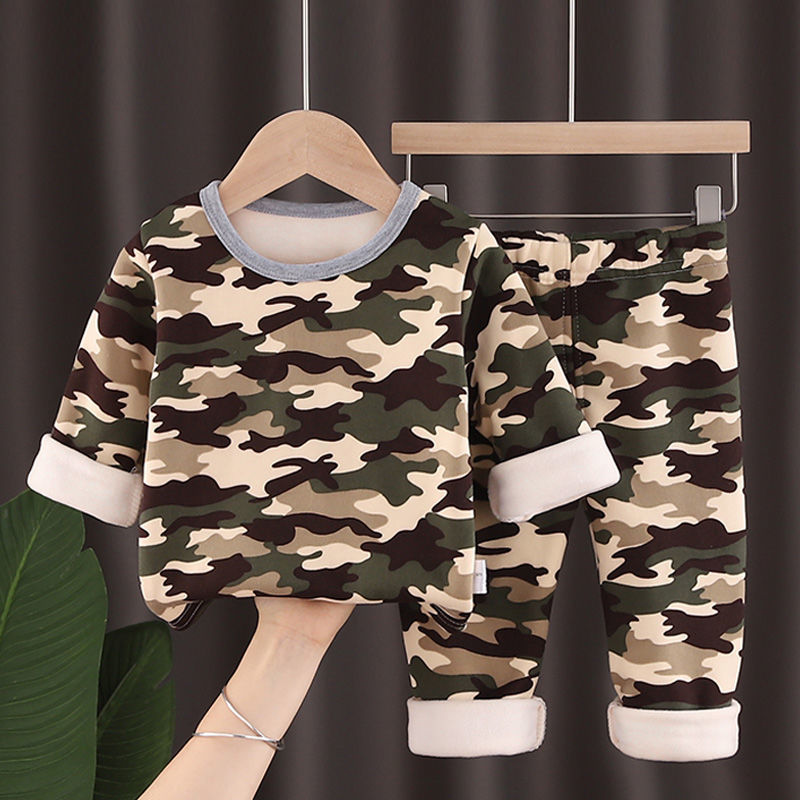Fashion Men's And Women's Baby Long-sleeved Warm Suit