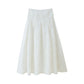 European And American Large Profile Tassel Shirt Top Tassel A- Line Skirt