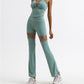 Sling High Elastic Quick-drying Flared Pants