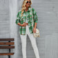 Fashion Casual Plaid Wool Coat