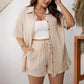 New Amazon Foreign Trade Summer Plus Size Two-piece Suit