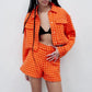 Women's Fashion Personalized Textured Short Coat