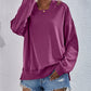Women's Hoodie Sweatshirt Sports Casual Candy Color Long Sleeve Tops Clothes