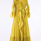 Women's Pleated New French Style Tied Dress