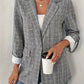 European And American New Elegant Plaid Suit Coat
