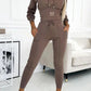 Women's Waist Girdle Sports Hooded Suit