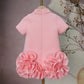 Three-dimensional Flower Girl Fashion Show Dress