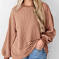 Women's Texture Loose Fashion Casual Sweater