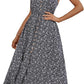 V-neck Elegant Mid-length Dress