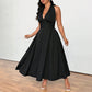 Plus Size Women's Clothing French Socialite Temperament V-neck Dress