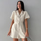 Design Casual All-match Solid Color Jumpsuit