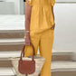 Sleeveless Top Two-piece Pants Suit Women