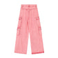 Autumn Street Hipster Women's Overalls Cotton Jeans Casual Pants