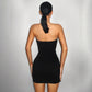 Fashionable Slim Fit Minimalist Design Womens Dress