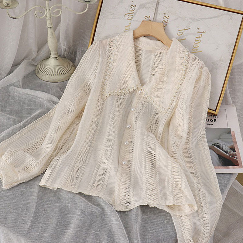 Fashion Doll Collar White Shirt