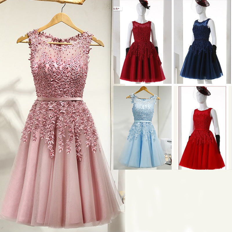 Robe de cocktail, de fiançailles, de banquet, d'anniversaire