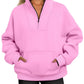 Women's Casual Loose Fleece Thread Top