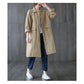 Simple Artistic Turn-down Collar Coat