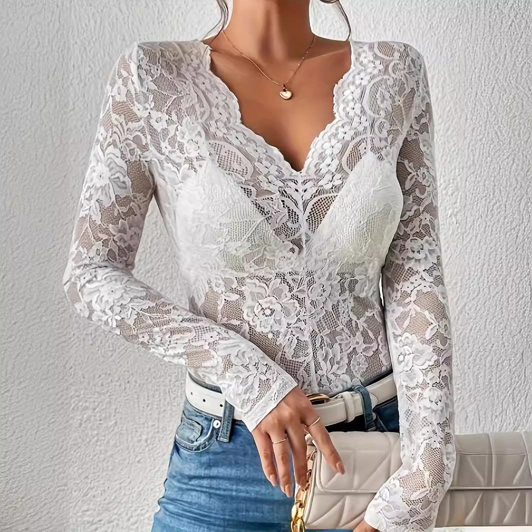 Women's New Fashion Underwear Long Sleeved Top