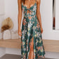 Small Floral Print Sling Dress