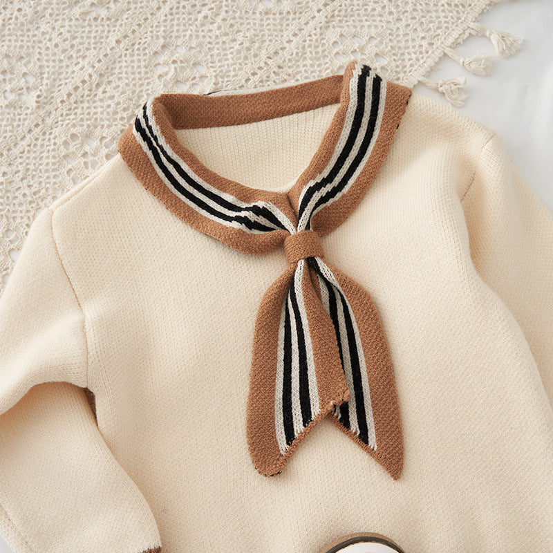 Ensemble pull princesse style collège pour fille
