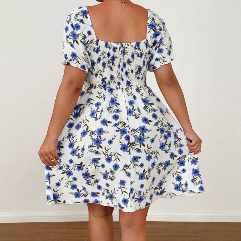 Lady French Style Summer Dress