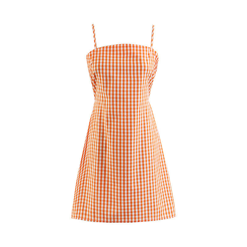 Knot V-neck Camisole Women's Dress