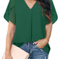 Casual Loose Chiffon Blouse Top For Women
