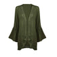 Ladies Sale Fashion Cardigan Lace Chiffon Long Sleeve Shirt
