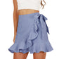 Summer Ladies Short Striped Skirt