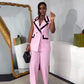 Casual Women's Clothing Niche Vest Trousers Two-piece Set