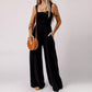 Sleeveless Tube Top Women's Commuting Wear Vest Jumpsuit Loose Wide Leg