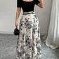 Women's Dress Slimming French Floral Long