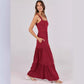 Robe sans manches à bretelles spaghetti et poches pour femme