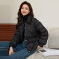 Lightweight Stitching Down Cotton-padded Jacket