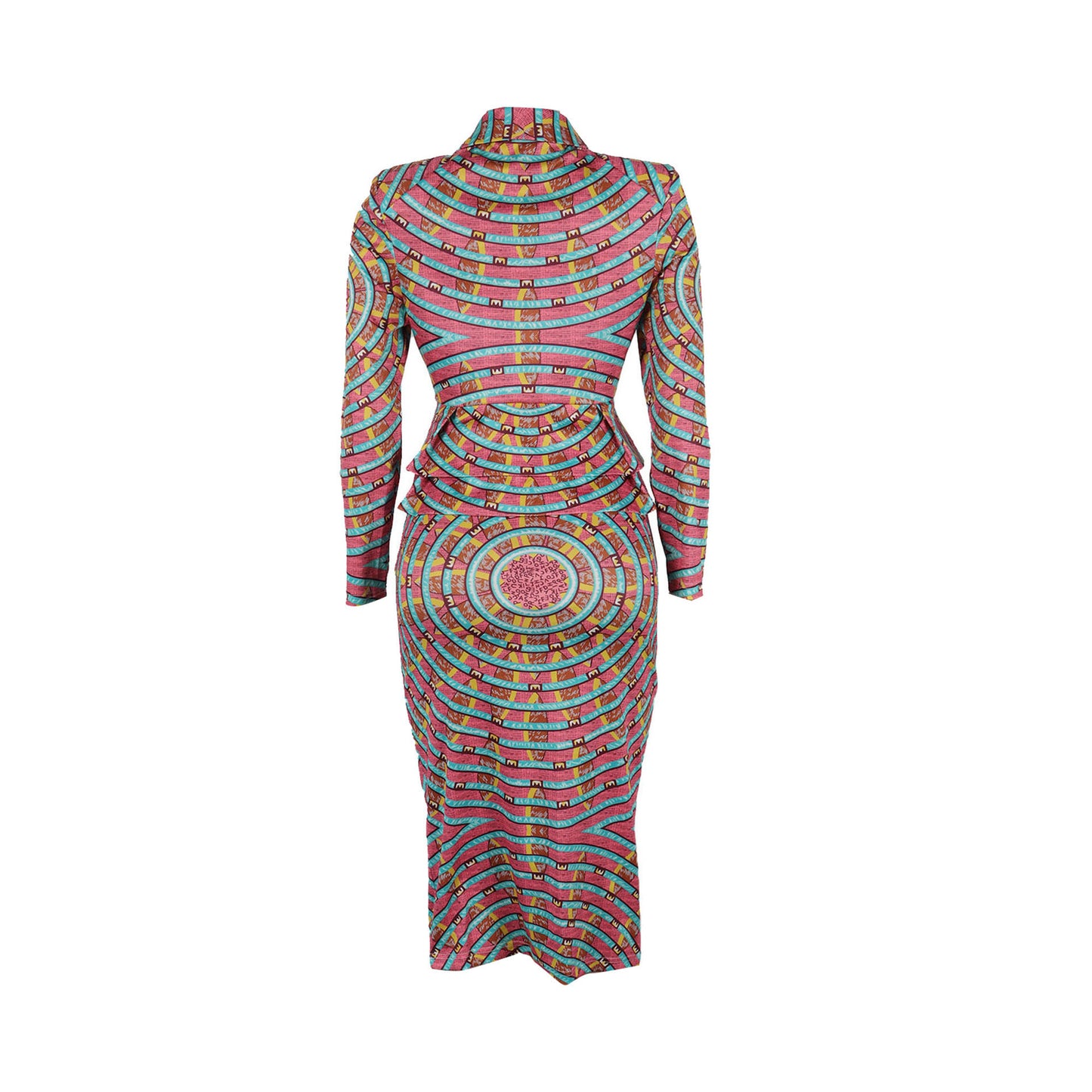 Women's European And American Printing Suit